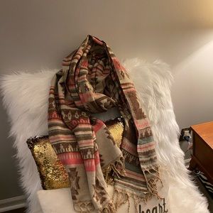 Shawl Cozy Scarf Winter Wear Accessory Muffler